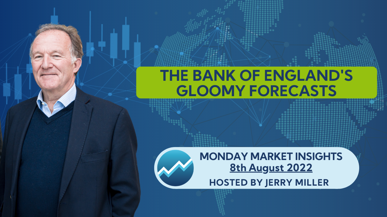  The Bank of England's Gloomy forecasts - Monday Market Insights